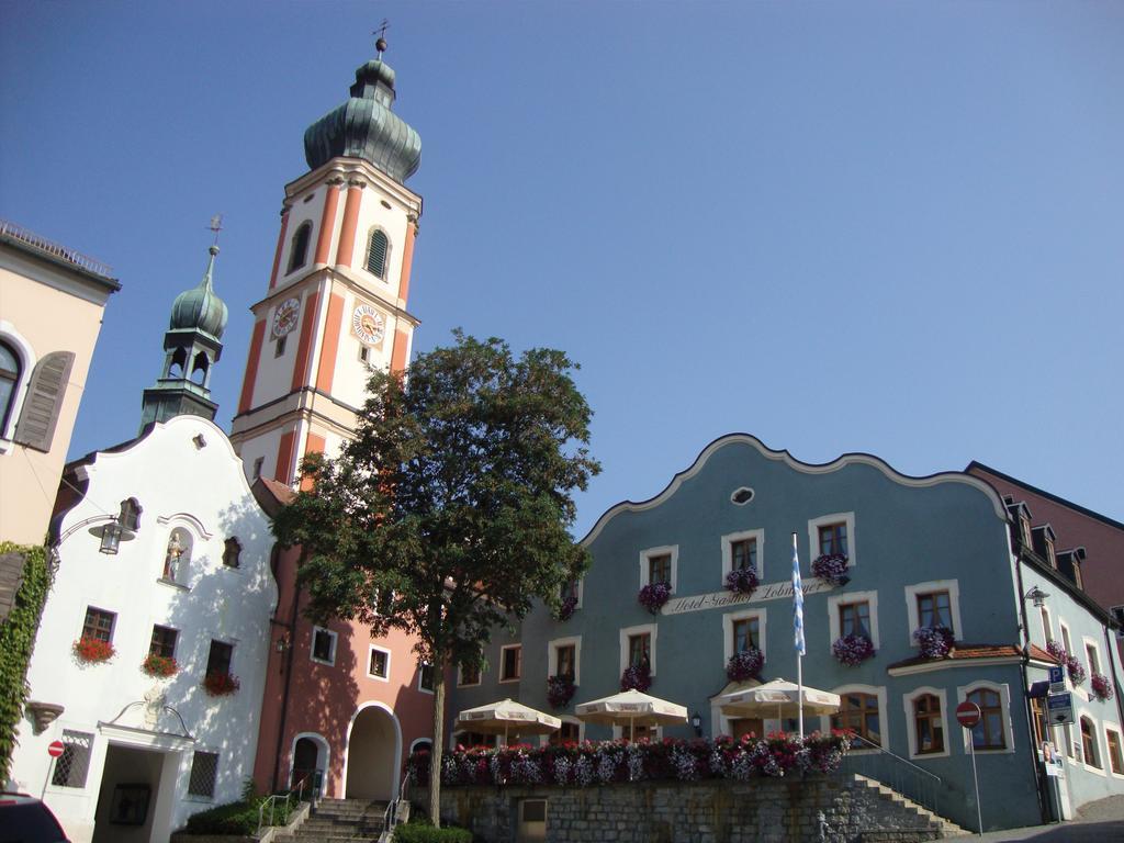 Hotel Lobmeyer Roding Exterior foto